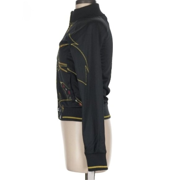 NWT Lot29 Size M Sylvester J. Pussycat Sr. print black Jacket - RARE Jacket - Picture 5 of 7